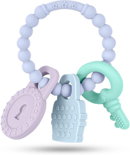 Cute silicone baby teething - cute,