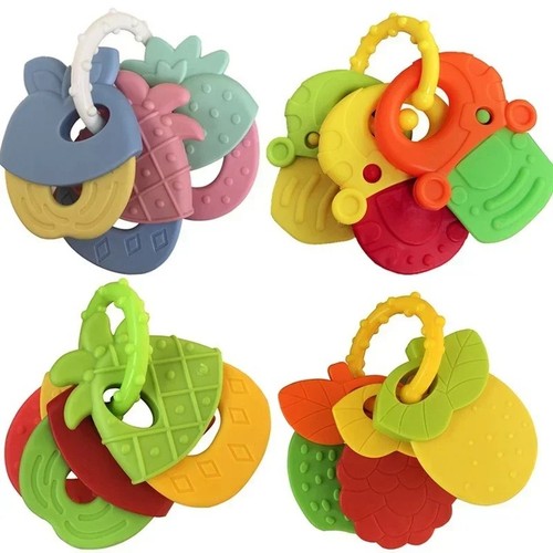 Baby teething toy silicone - baby,