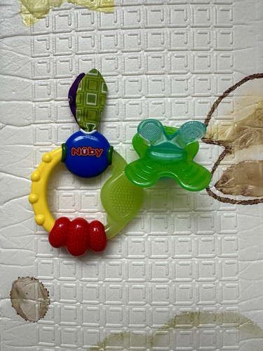 Nûby textured teething toy - textured,