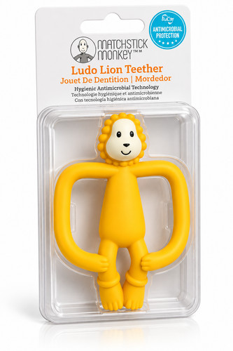 Baby lion teether toy - lion,