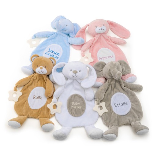 Personalised baby comforter - personalised,