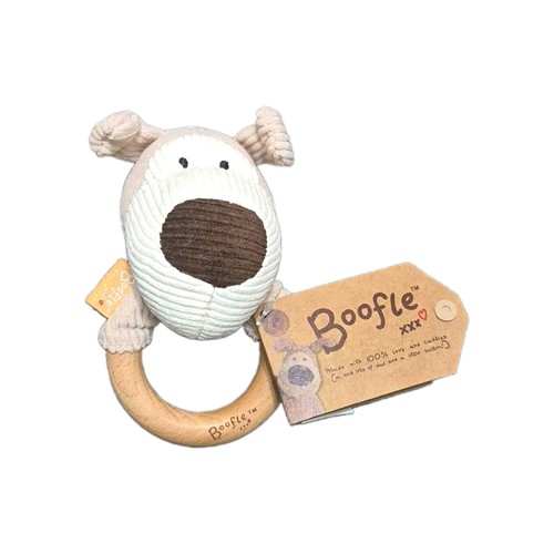 Boofle wooden teething ring - wooden,