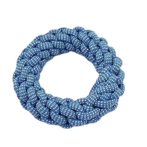 Rope circle ring dog toy - dog, for