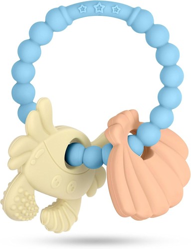 Cute silicone baby teething - cute,