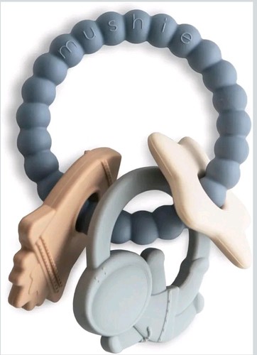 Mushie silicone space teething - mushie,