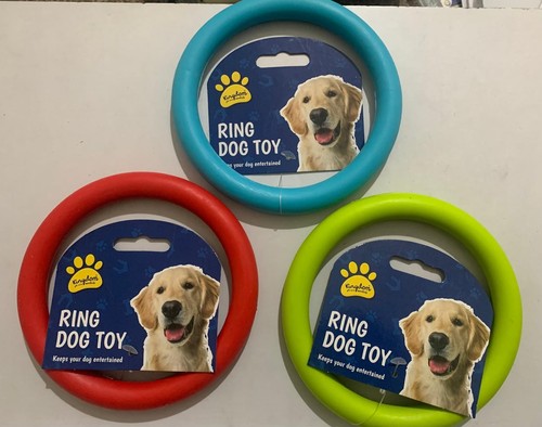 Tough toys rubber ring - toys, 5.6"